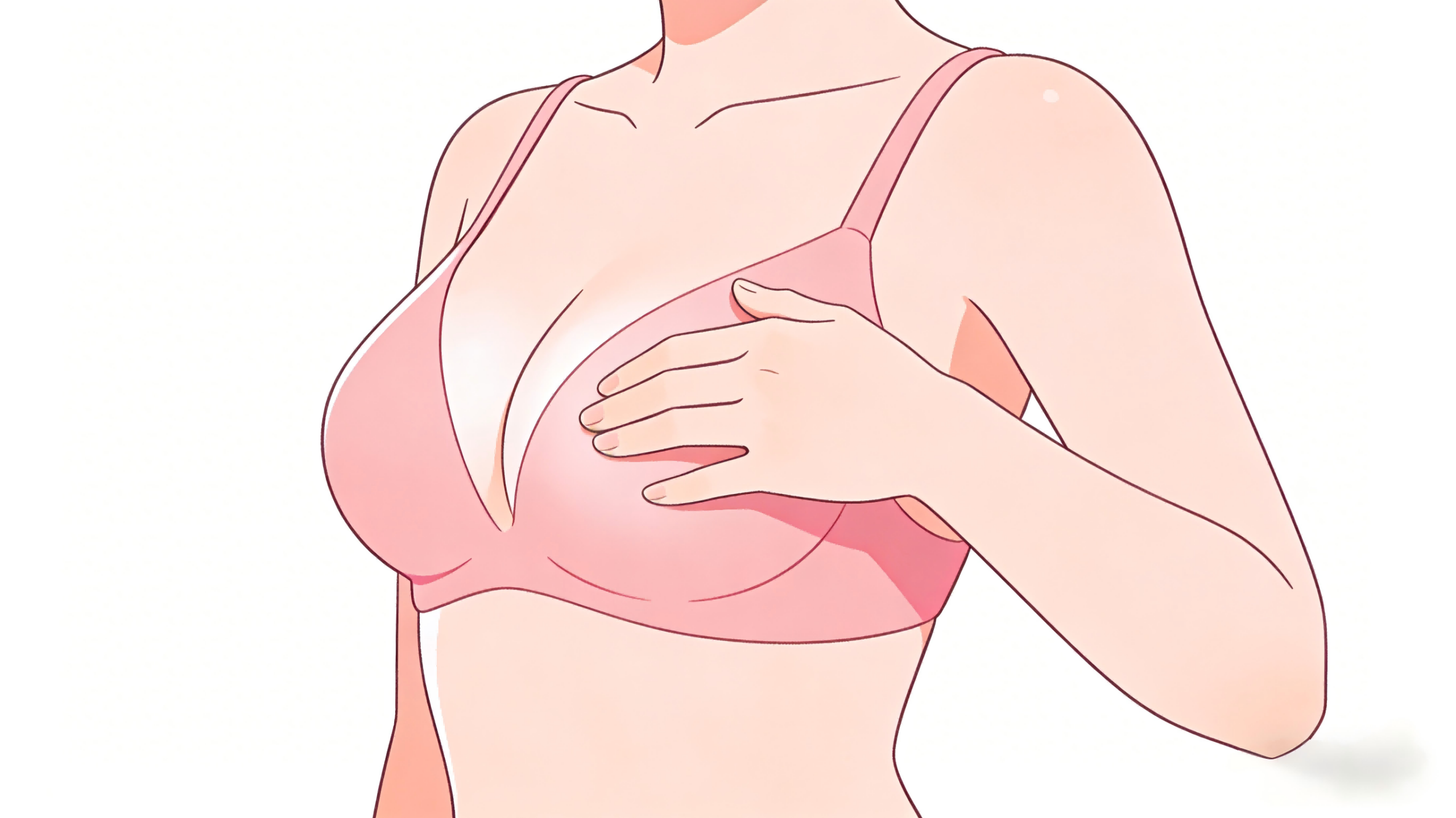 乳腺癌自检手册